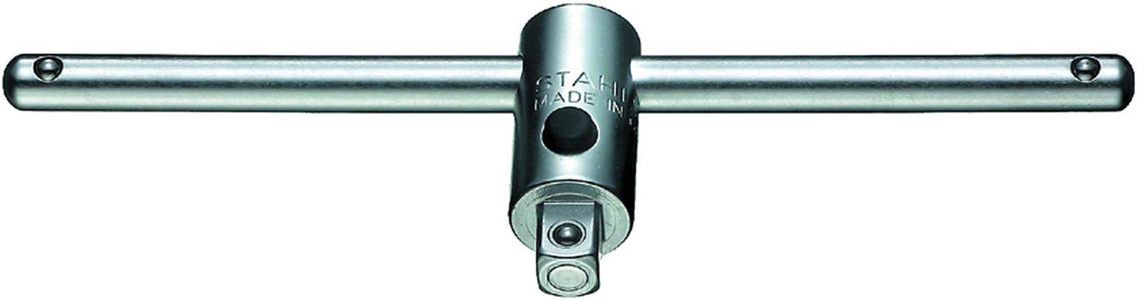 Ein verstellbarer T-Griff-Ratschenadapter aus Metall, häufig in der Mechanik zum Anziehen oder Lösen von Schrauben verwendet.