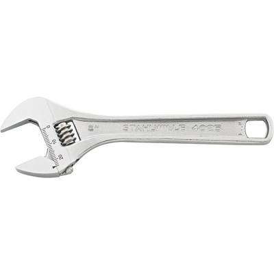 Ein verstellbarer Schraubenschlüssel aus Metall mit der Aufschrift 'STAHLWILLE 4025' auf dem Griff.