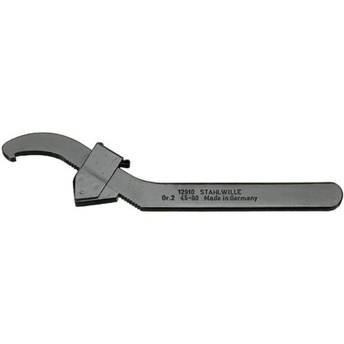 Thumbnail - Stahlwille 44010001 12910 GR. 1 20-42 VERSTELLBARER HAKENSCHLUESSEL Hakenschlüssel Schlüsselweite (Metrisch) 42 mm