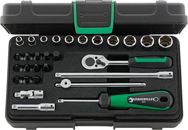 Stahlwille 40/23/6 KN Steckschlüsselsatz  1/4" (6.3 mm)  96011136
