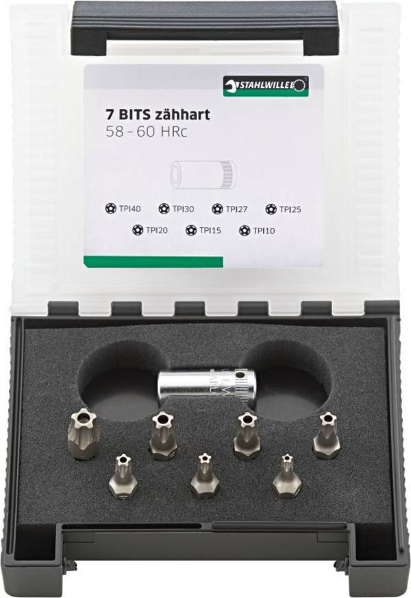 Stahlwille 1204/8N 5 STERN BITS-SET 96081113 Bit-Set