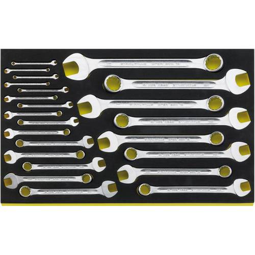 Stahlwille 96830885 TCS 13A/23 3/16-1 1/8 Ring-Maulschlüssel-Satz Schlüsselweite (Metrisch) 8 - 19 mm