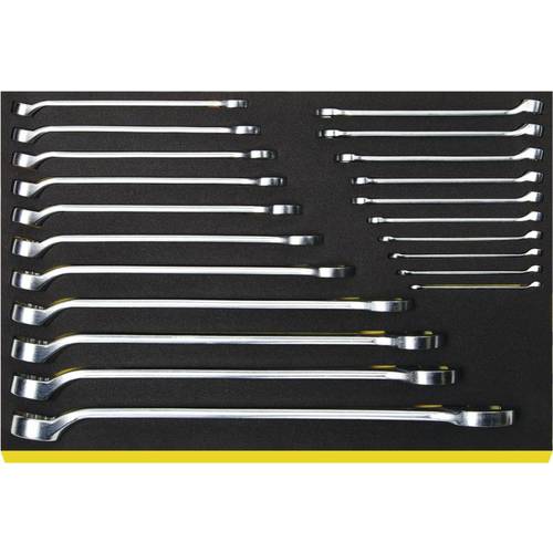 Thumbnail - Stahlwille 96838771 TCS 14/21, 6-36MM Ring-Maulschlüssel-Satz Schlüsselweite (Metrisch) 8 - 19 mm