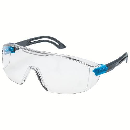 uvex i-lite 9143265 Schutzbrille Grau, Blau