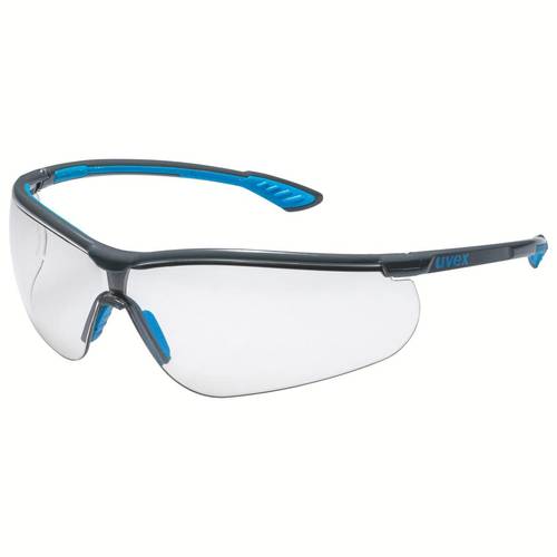 uvex sportstyle 9193415 Schutzbrille Grau, Blau