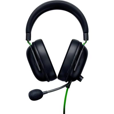 RAZER BlackShark V2 Gaming Over Ear Headset kabelgebunden Virtual Surround Schwarz  Mikrofon-Stummschaltung, Lautstärker