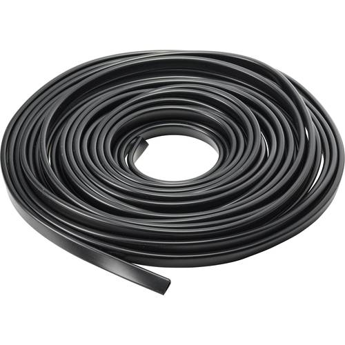 TRU COMPONENTS Kantenschutz PVC Schwarz 10 m