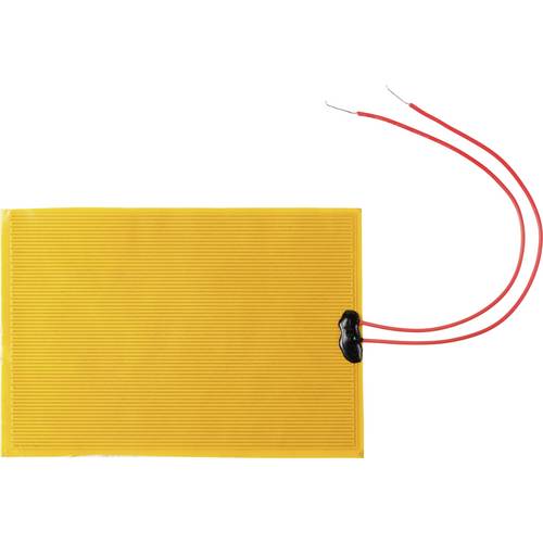TRU COMPONENTS Polyester Heizfolie selbstklebend 12 V/DC, 12 V/AC 10 W Schutzart IPX4 (L x B) 110 mm x 77 mm