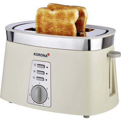 Korona 21205 Toaster Überhitzungsschutz Sandgrau