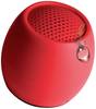 Boompods Zero Bluetooth® Lautsprecher Freisprechfunktion, stoßfest, Wasserfest Rot