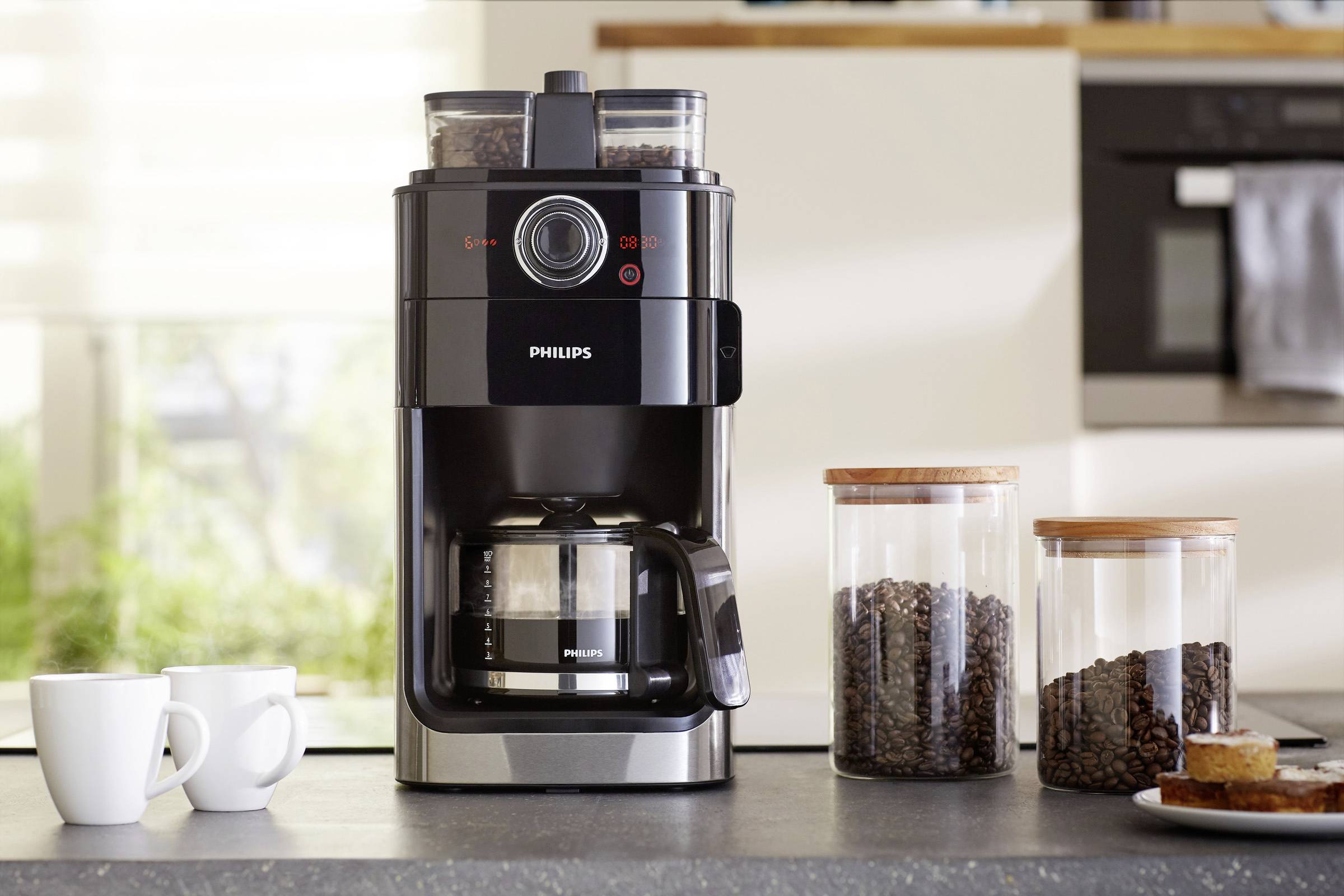 PHILIPS Kaffeemaschine Grind & Brew 21,2 x 44 x 27,7 cm (B x H x T)-3