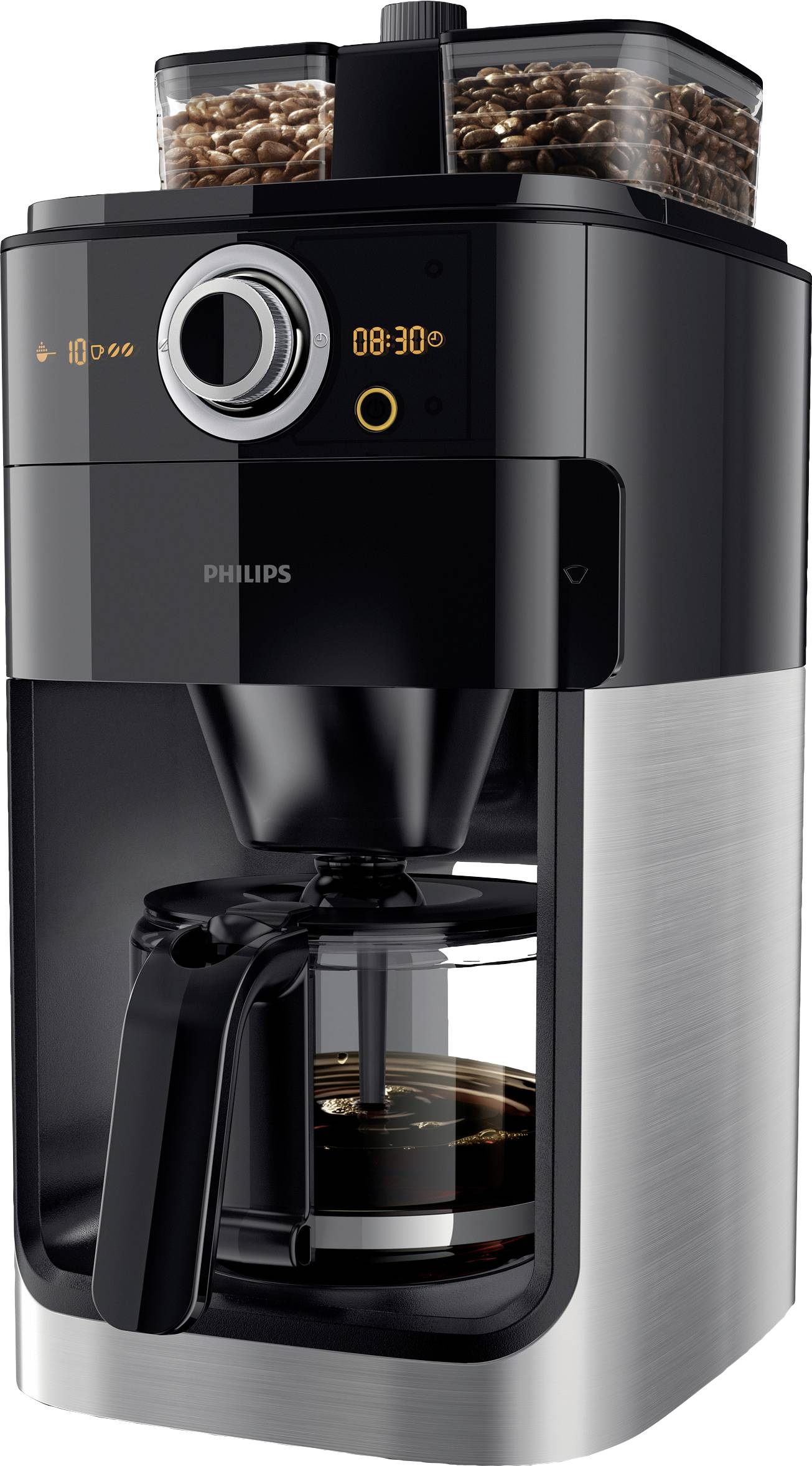 PHILIPS Kaffeemaschine Grind & Brew 21,2 x 44 x 27,7 cm (B x H x T)-1