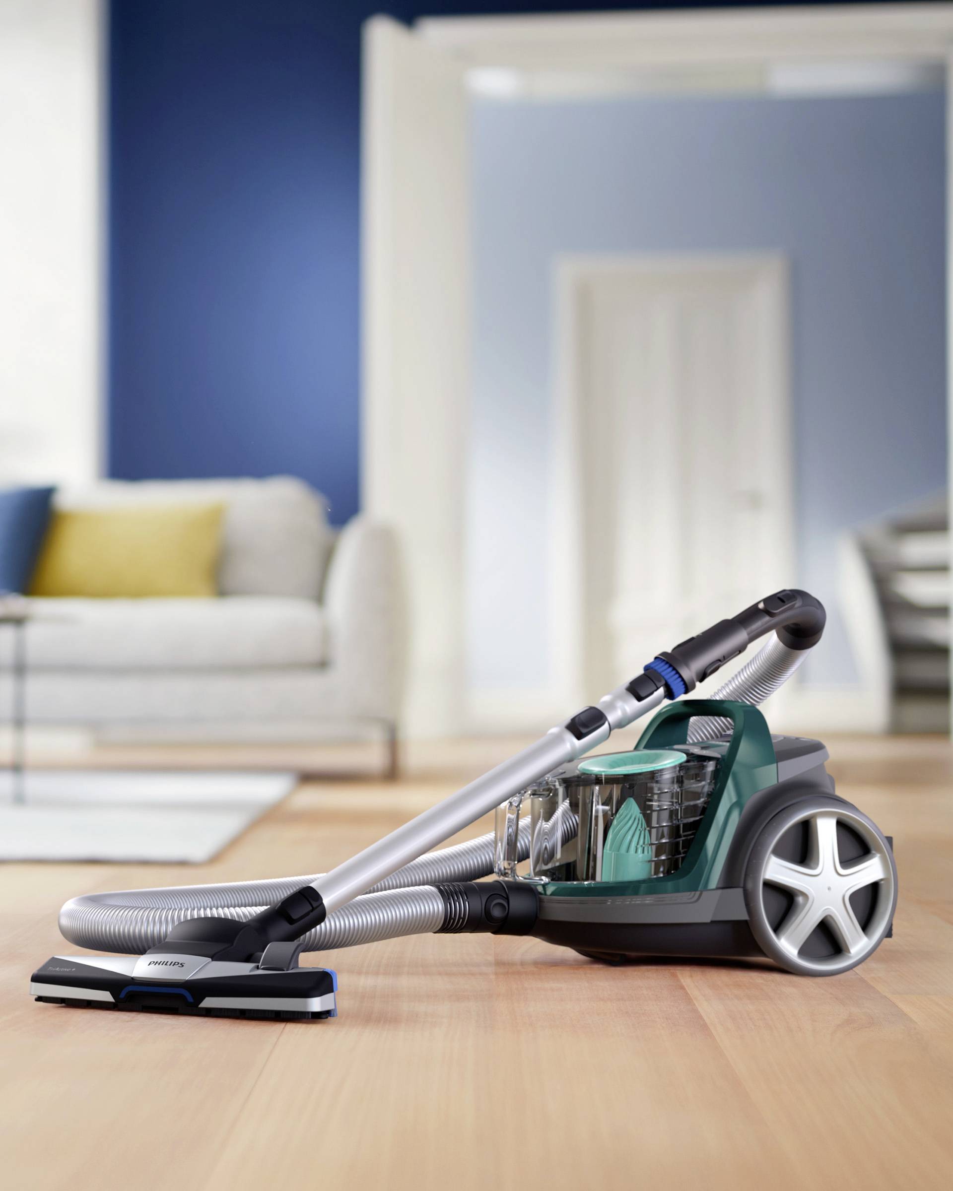 Philips 5000 series FC9555/09 Beutelloser Staubsauger - 900 W - Zylinder-Vakuum - Trocken - Beutellos - 1-4