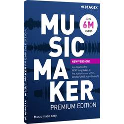 Image of Magix Music Maker 2022 Premium Edition Vollversion, 1 Lizenz Windows Musik-Software