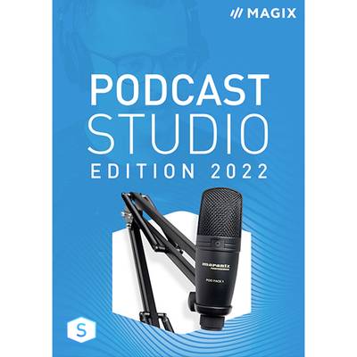 Magix Podcast & Studio Edition 2022 Vollversion, 1 Lizenz Windows Musik-Software