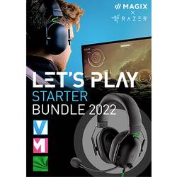 Image of Magix Lets Play - Starter Bundle 2022 Vollversion, 1 Lizenz Windows Videobearbeitung
