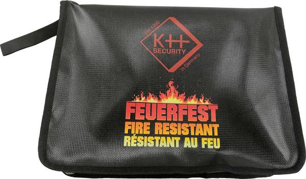 kh-security 370205  Feuerfeste Dokumententasche feuerfest