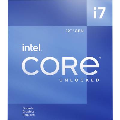 Intel® Core™ i7 12700KF 12 x 3.6 GHz 12-Core Prozessor (CPU) Tray Sockel (PC): Intel® 1700 190 W
