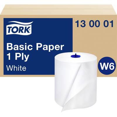 TORK 130001  Papierwischtücher (L x B) 250 m x 19.5 cm Weiß   1500 m