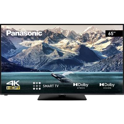 Panasonic TX-50JXW604 LED-TV 126 cm 50 Zoll EEK G (A - G) DVB-T2, DVB-C, DVB-S2, UHD, Smart TV, WLAN, CI+ Schwarz 
