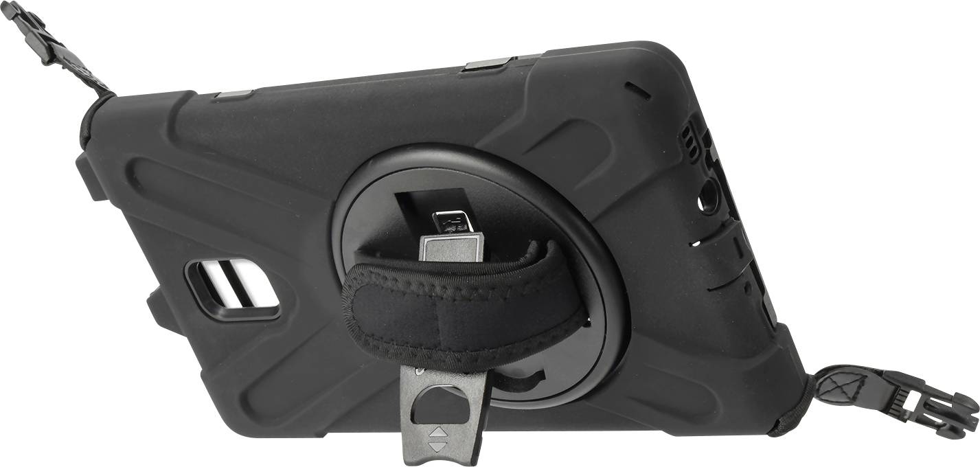 4smarts GRIP - Hintere Abdeckung für Tablet - widerstandsfähig - Polycarbonat, Gummi, Thermoplastisches Polyurethan (TPU-1