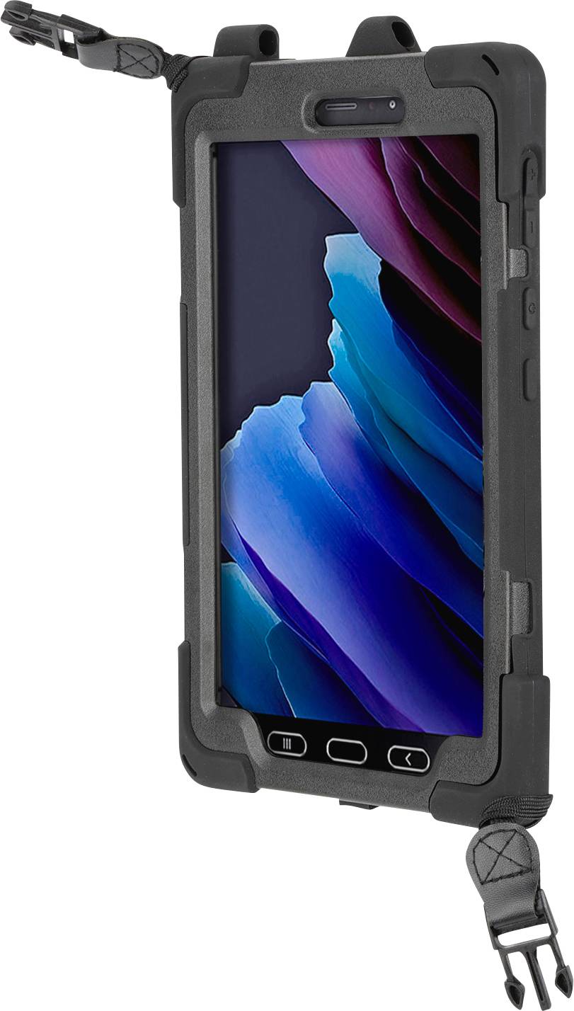 4smarts GRIP - Hintere Abdeckung für Tablet - widerstandsfähig - Polycarbonat, Gummi, Thermoplastisches Polyurethan (TPU-3