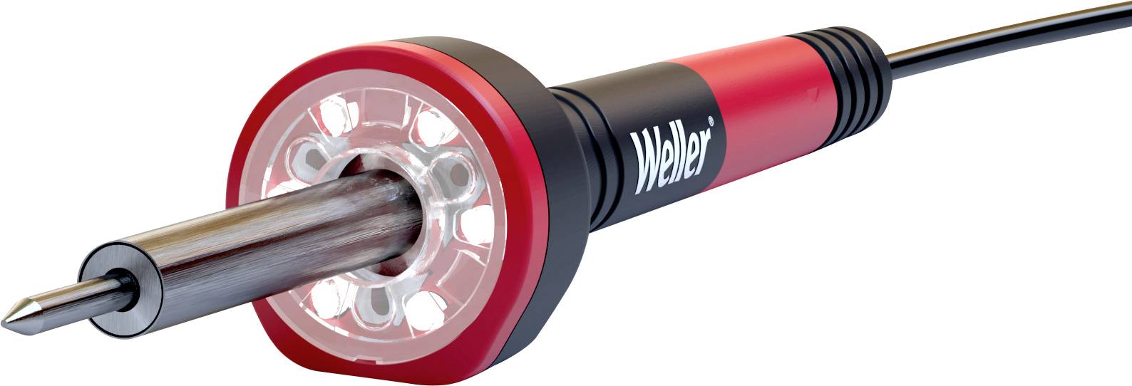 WELLER WLIR3023G Lötkolben 230 V 30 W Konisch 400 °C (max) inkl. LED-Beleuchtung (WLIR3023G)