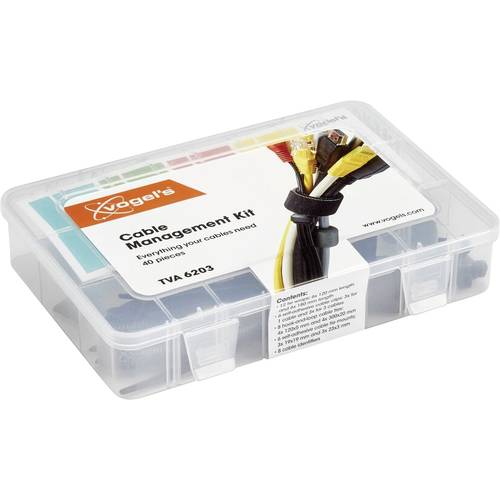 Vogels Kabeldurchlass Schwarz