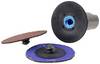Wolfcraft 5607000 Schleifteller-Set für Winkelschleifer, 4-tlg. Durchmesser 50 mm