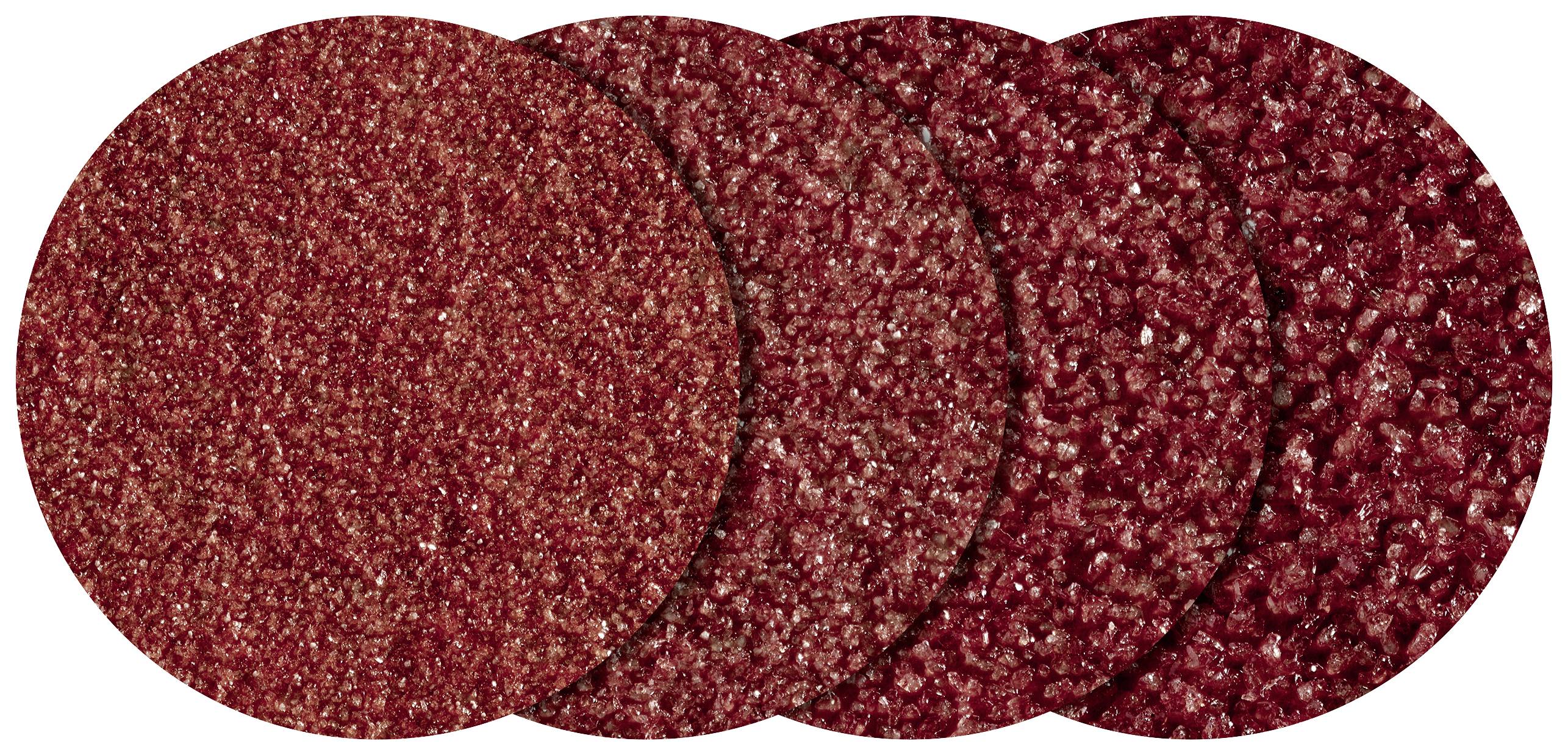 Wolfcraft 5608000 8 Schleifaufsätze mit Eindrehdorn, Ø 50 mm Durchmesser 50 mm