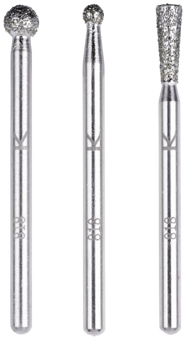 Wolfcraft 5988000 Diamantschleifstift-Set     1 Set