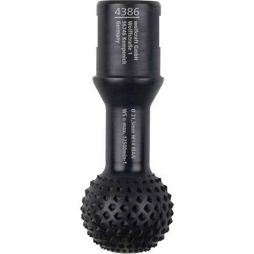 Thumbnail - Wolfcraft 4386000 Kugelraspel für Winkelschleifer, Ø 31,5 mm Länge 26 mm 1 St.