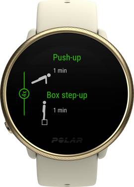 Polar IGNITE 2 Pulsuhr mit integriertem Sensor S/L Champagner
