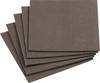Metafranc WU0645526 Filzgleiter quadratisch, selbstklebend Braun (L x B) 200 mm x 200 mm 1 Set