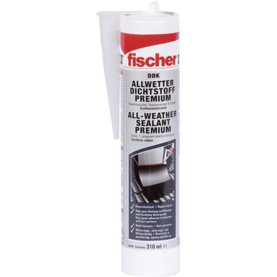 Fischer DDK 310 Allwetter-Dichtstoff Herstellerfarbe Transparent 049103 310 ml