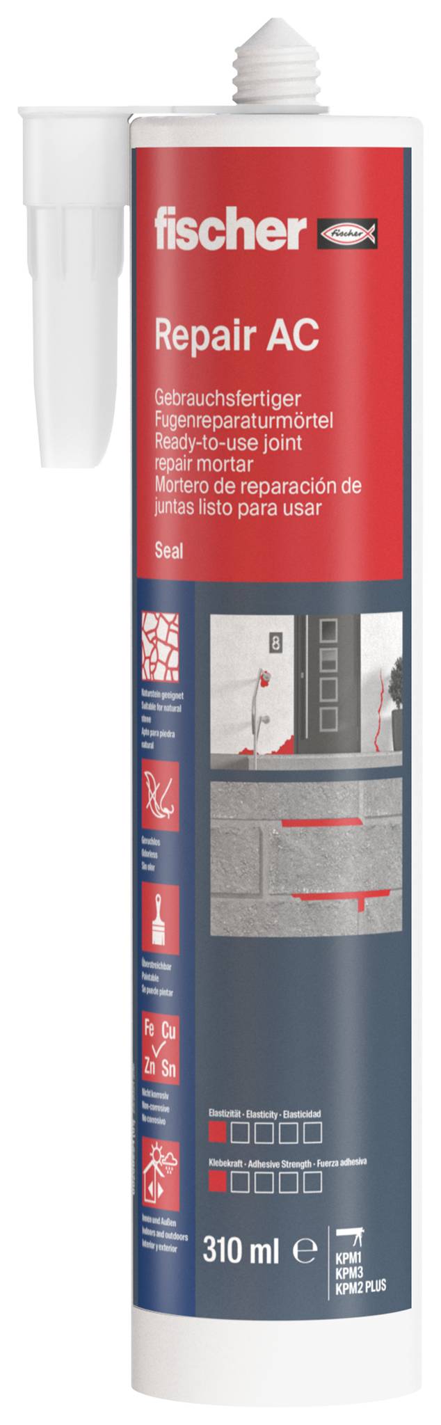 Fischer Reparatur-Mörtel DEC 310 ZGR 534474 310 ml-3