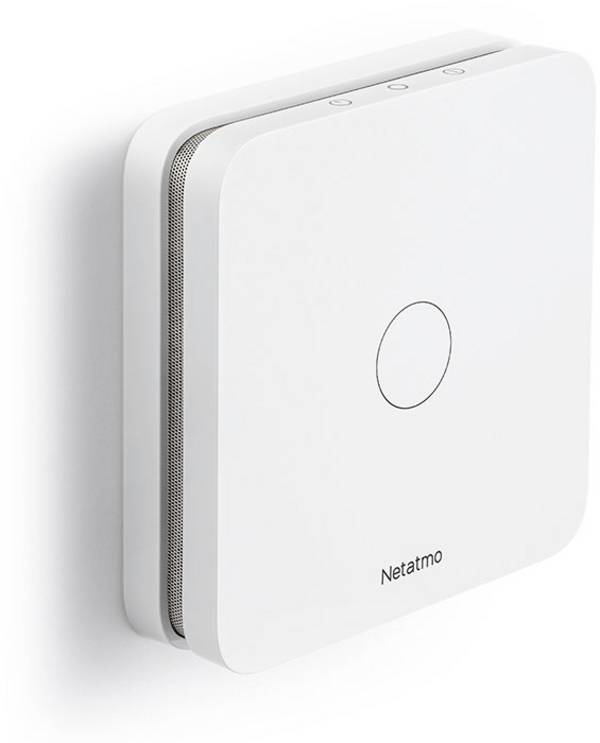 Netatmo NE1033ZZ Kohlenmonoxid-Melder inkl. 10 Jahres-Batterie batteriebetrieben detektiert Kohlenmonoxid