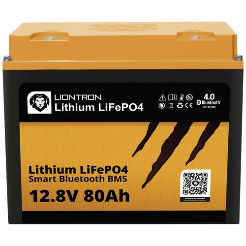 Thumbnail - Liontron LISMART1280LX Spezial-Akku LiFePo-Block LiFePO 4 12.8 V 80 Ah
