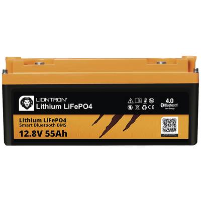 Liontron LISMART1255LX Spezial-Akku LiFePo-Block  LiFePO 4 12.8 V 55 Ah