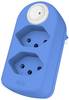 Max Hauri 161252 Steckdosen-Verteiler Blau