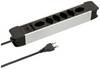 Max Hauri 162896 Steckdosenleiste mit Schalter Schwarz CH-Stecker 1 St.