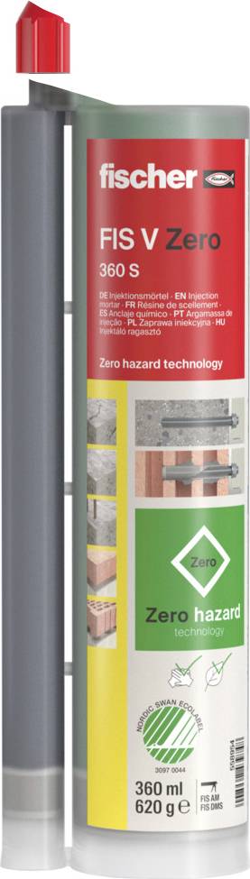 Fischer 558954 FIS V Zero 360 S Injektionsmörtel 360 ml