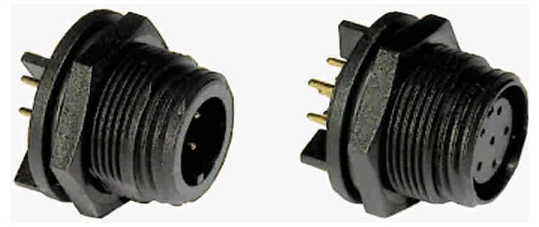 Bulgin PX0413/06P/PC Rundsteckverbinder Gesamtpolzahl: 6 1 St.