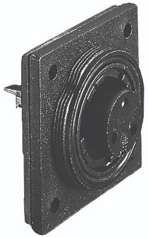 Bulgin PX0764/S Rundsteckverbinder Flanschgehäuse Gesamtpolzahl: 2 1 St.