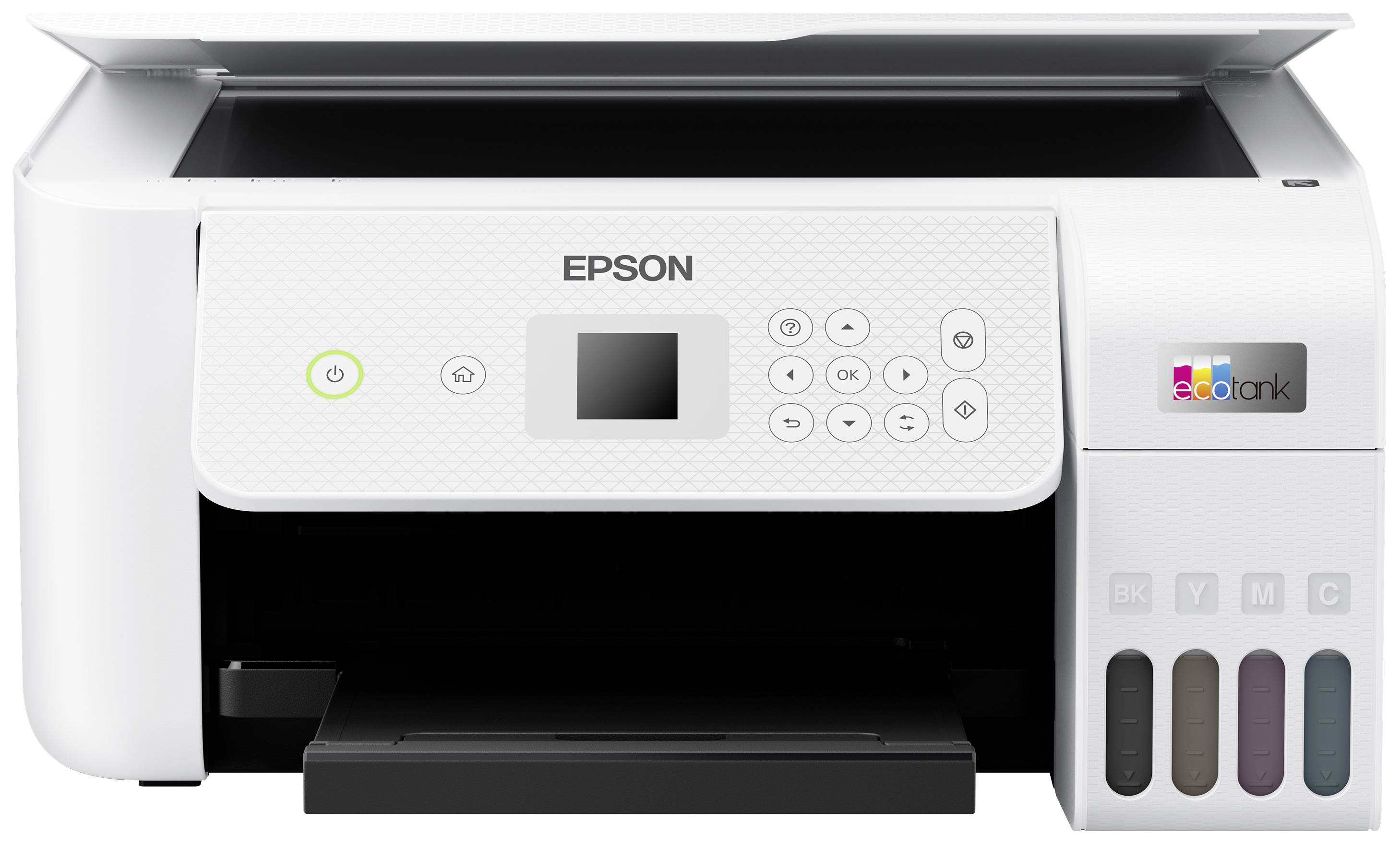 Epson EcoTank ET-2826 Multifunktionsdrucker A4 Schweiz WLAN USB, Scanner, Drucker, Duplex, – Tintentank-System, Conrad Electronic Kopierer