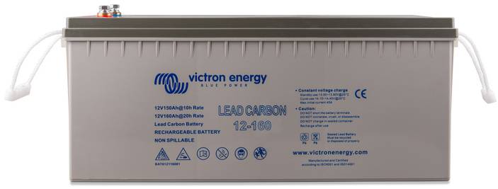 VICTRON ENERGY Lead-Carbon BAT612116081 Bleiakku 12 V 160 Ah Blei-Carbon (B x H x T) 410 x 226