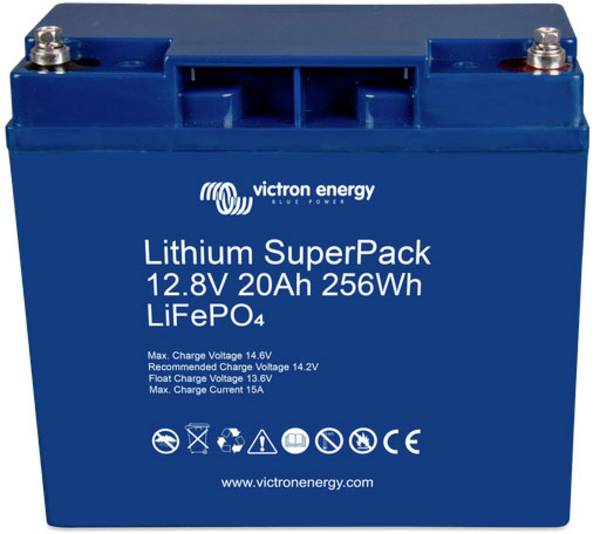 Victron Energy SuperPack Solarakku Spezial-Akku LiFePO 4 12.8 V 20 Ah 1 St.