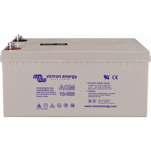 Victron Energy Deep Cycle BAT412101084 Bleiakku 12 V 110 Ah Blei-Vlies (AGM) (B x H x T) 330 x 220 x 171 mm Zyklenfest