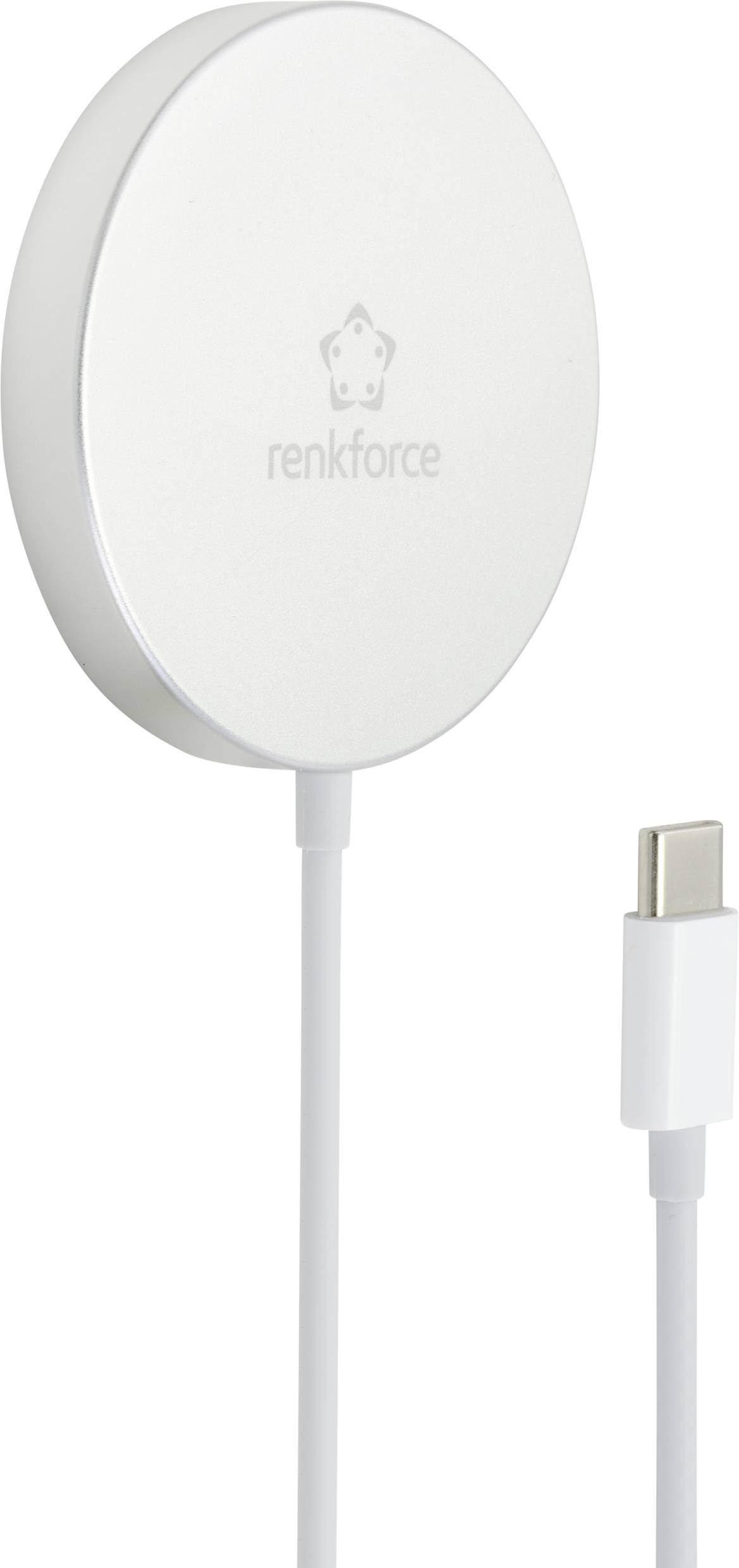 Renkforce MagSafe, iPhone Ladekabel [1x USB-C® Stecker - 1x Apple MagSafe] 2.00 m Weiß-1