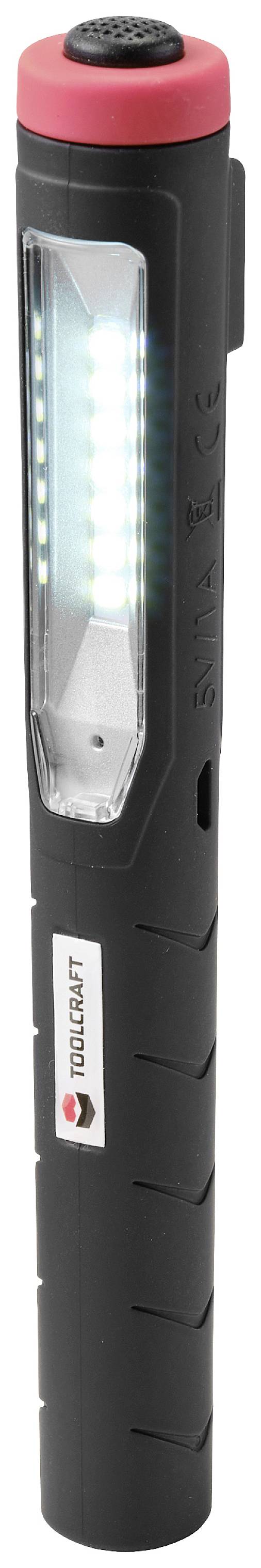 TOOLCRAFT TO-7492794 PL012 Penlightlamp LED werkt op een accu 3.5 W 120 lm